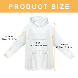 BLANKET HOODED JUMPER