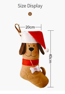 DOG CHRISTMAS STOCKING