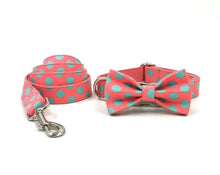 Load image into Gallery viewer, POLKADOT COLLAR &amp; bOW TIE