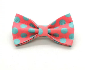 POLKADOT COLLAR & bOW TIE