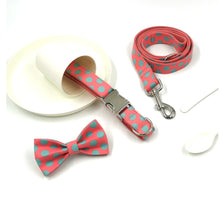 Load image into Gallery viewer, POLKADOT COLLAR &amp; bOW TIE