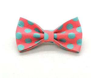 POLKADOT COLLAR & bOW TIE